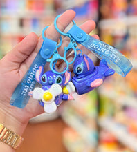 Load image into Gallery viewer, Stitch Premium Aeroplane Keychain / Bag Charm
