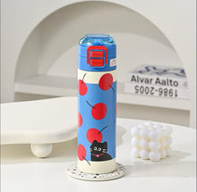 Load image into Gallery viewer, Cherry Cat Insulated Bottles
