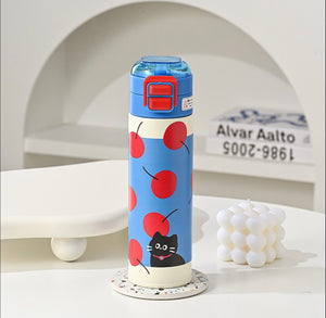 Cherry Cat Insulated Bottles