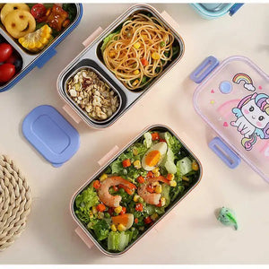 Kids 2 Compartment Lunch Box