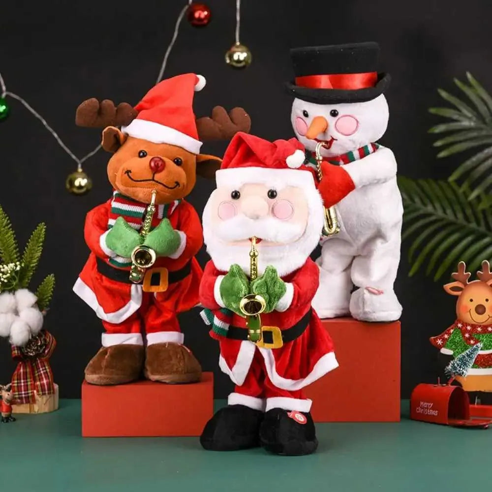 Dancing Santa & Friends with Music