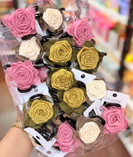 Load image into Gallery viewer, Rustic Rose Claw Clip
