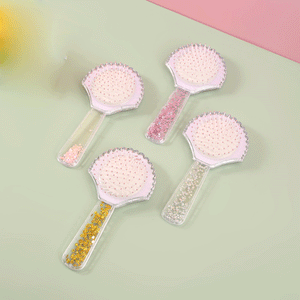 Glitter Shell Hair Brush