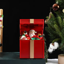 Load image into Gallery viewer, Santa Surprise Gift Box (5inches) Light &amp; Music
