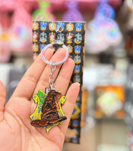 Hp Hat Metal Spinning Keychain