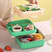 Load image into Gallery viewer, Panda Double Decker Lunch Box
