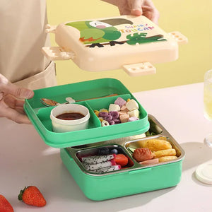 Panda Double Decker Lunch Box