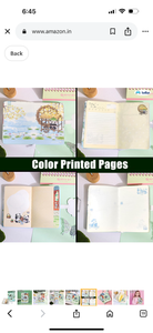 Panda Kawaii Printed Journal