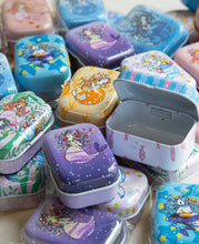 Load image into Gallery viewer, Mermaid Mini Storage Tin Box
