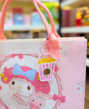 Load image into Gallery viewer, Popcorn Pink Tub Bag Charm
