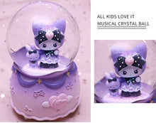 Load image into Gallery viewer, Kuromi Musical Snow Globe
