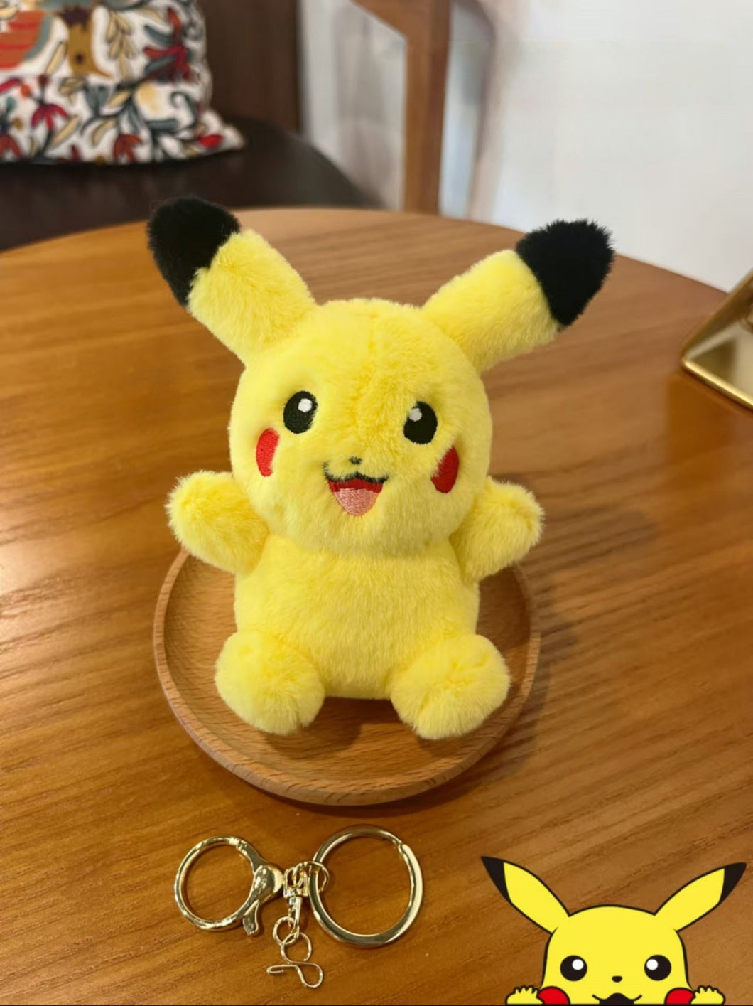 Pikachu Plush Bag Charm