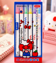 Load image into Gallery viewer, Hello Kitty OG Sketch Highlighter Pack of 6
