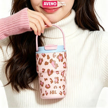 Load image into Gallery viewer, Cheeta Print Insulated Coffee Sipper
