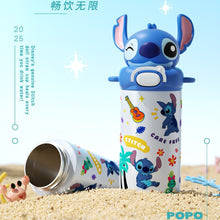 Load image into Gallery viewer, Stitch 3D Head Insulated Bottel 480ml

