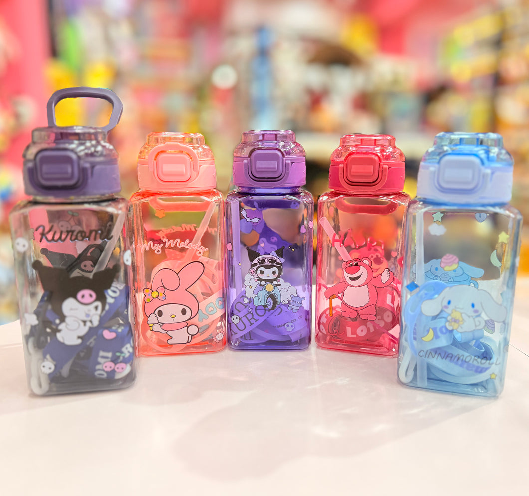 Sanrio Square Water Bottles