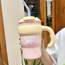 Load image into Gallery viewer, Pastel Trendy Small Insulated Tumbler 680ml
