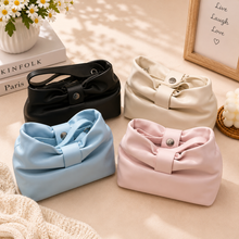 Load image into Gallery viewer, Soft Bow Sling Bag with Dual Handle
