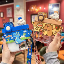 Load image into Gallery viewer, Cartoon Dual Sided Water Bottle
