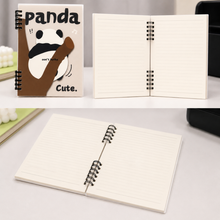 Load image into Gallery viewer, Panda Spiral Notebook
