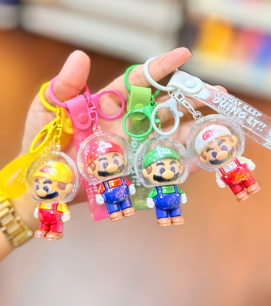 Mario Dome Head Premium Keychain