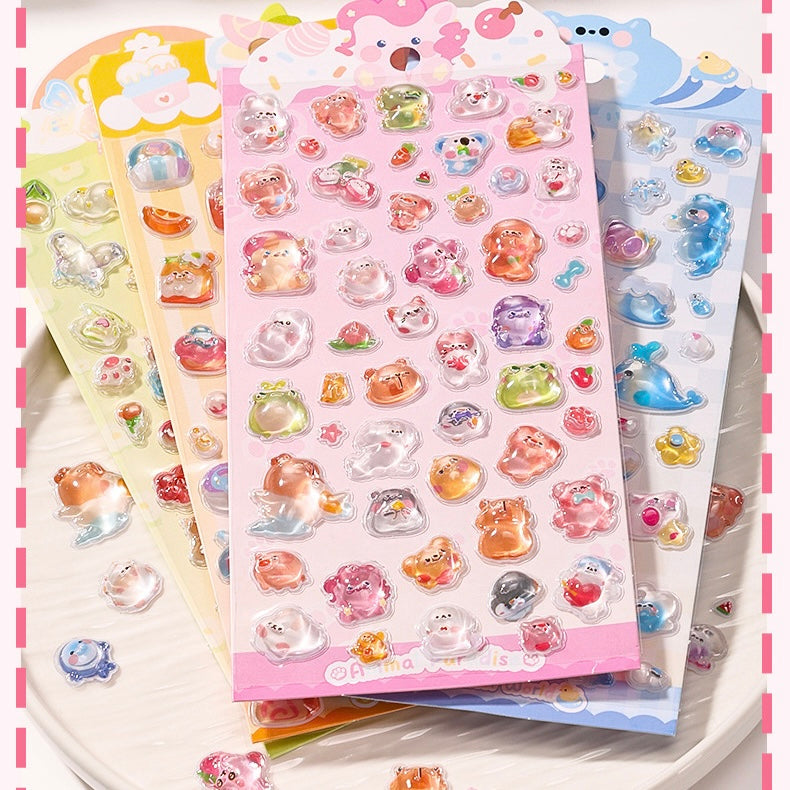 3D Cartoon Stickers