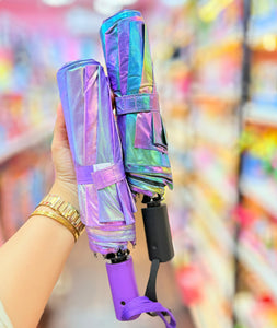 Holographic Automatic 3 Fold Umbrella