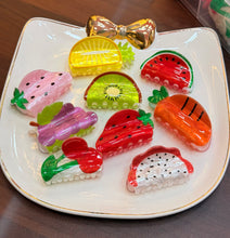 Load image into Gallery viewer, Mini Fruit Claw Clip
