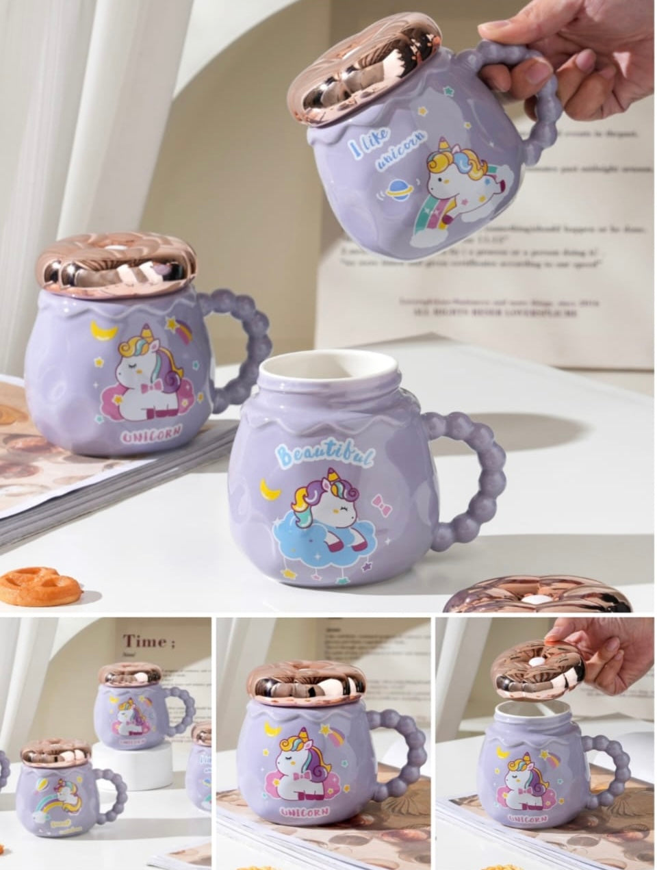 Purple Unicorn Mug