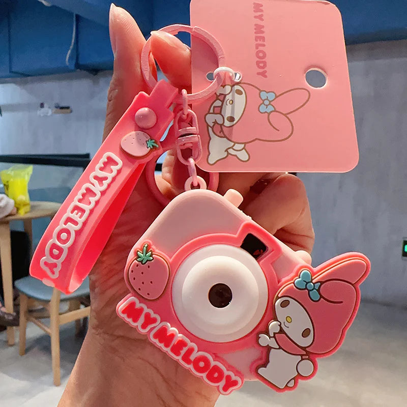 My Melody Projection Keychain