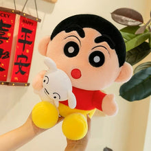 Load image into Gallery viewer, Shinchan With Shiro Plushie 50cm
