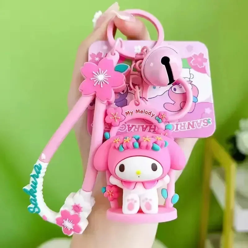 My Melody Premium Swing Silicone Keychain / Bag Charm
