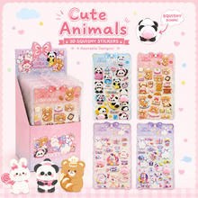 Load image into Gallery viewer, Cute Animal 3D Squishy Bum Stickers
