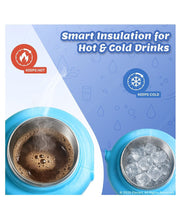 Load image into Gallery viewer, Bunny Kids Insulated Water Bottel (Hot &amp; Cold 10-12hrs)
