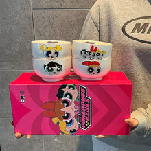 Load image into Gallery viewer, Power Puff Girls Ceramic Bowl Set
