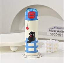Load image into Gallery viewer, Cherry Cat Insulated Bottles
