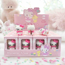 Load image into Gallery viewer, Hello Kitty Eraser + Sharpener
