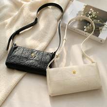 Load image into Gallery viewer, Crush Checked Premium Rectangular Sling Bag
