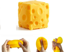 Load image into Gallery viewer, Cheese Cube Squishy

