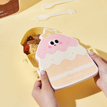 Load image into Gallery viewer, Sweet Cake Lunch Box with Cutlery

