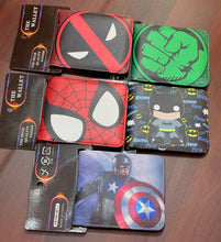 Load image into Gallery viewer, Super Hero Faux Leather Wallet
