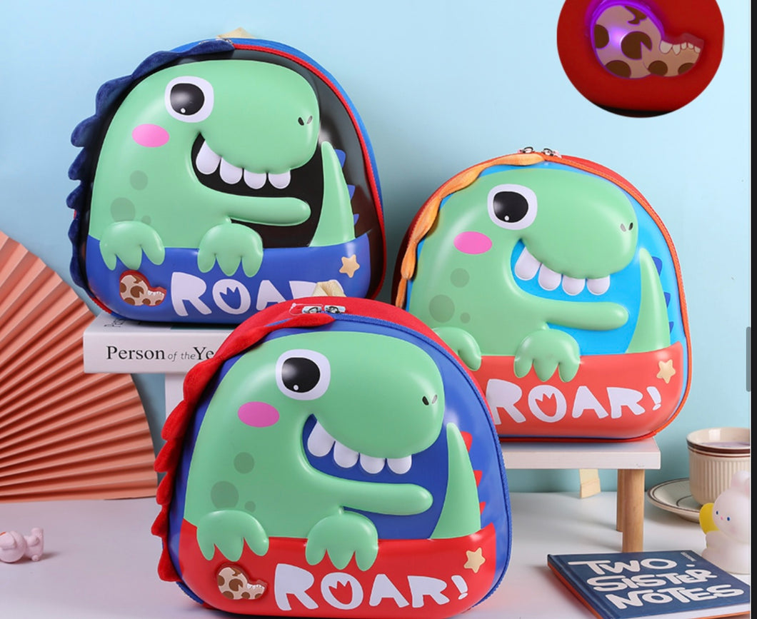 Dino Hard Shell Backpack