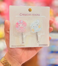Load image into Gallery viewer, Sanrio Self Adhesive Hooks
