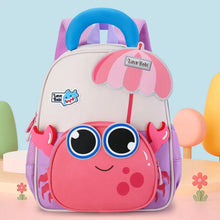 Load image into Gallery viewer, Cute Crab Kids Backpack
