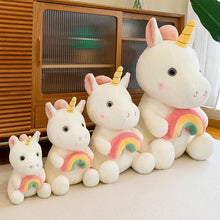 Load image into Gallery viewer, Rainbow Unicorn 35cm
