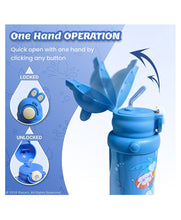 Load image into Gallery viewer, Bunny Kids Insulated Water Bottel (Hot &amp; Cold 10-12hrs)
