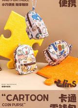 Load image into Gallery viewer, Cherry Cat Mini Backpack Pouch
