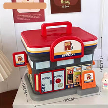 Load image into Gallery viewer, Petrol Station Themed DIY Money Bank
