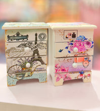 Load image into Gallery viewer, Mini Wodden Drawer Jewel Box
