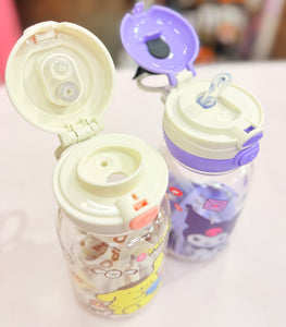 Sanrio Round Head Water Bottles